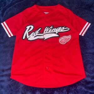 Sport Attack Detroit Red Wings Yzerman 19 Jersey Medium